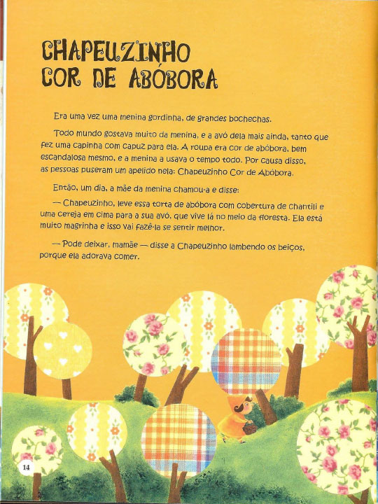 Livro CHAPEUZINHOS COLORIDOS